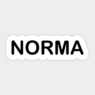 NORMA Sticker